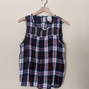 Plaid Tank Top